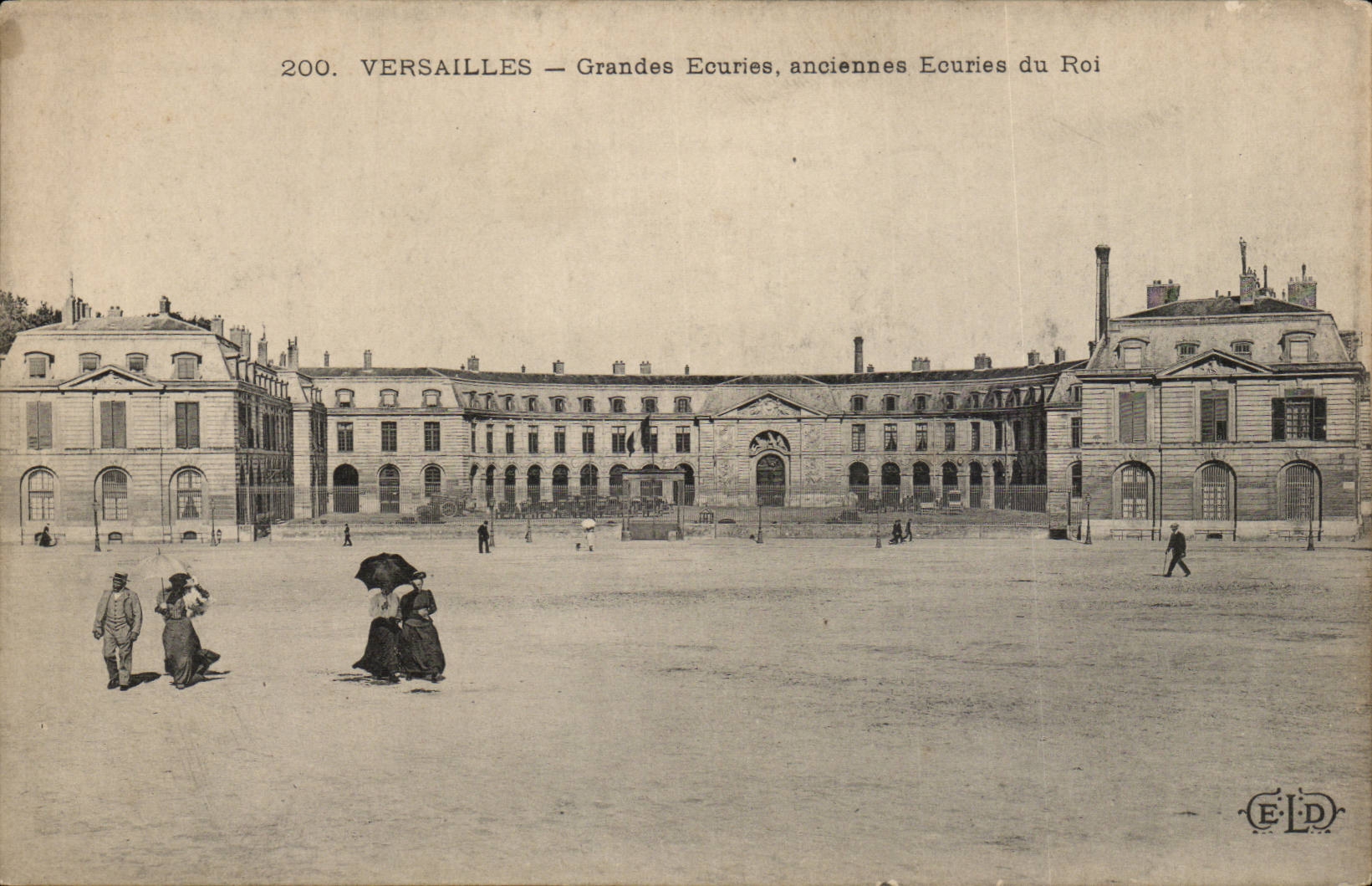 Versailles CPA Grandes ecuries anciennes ecuries du roi