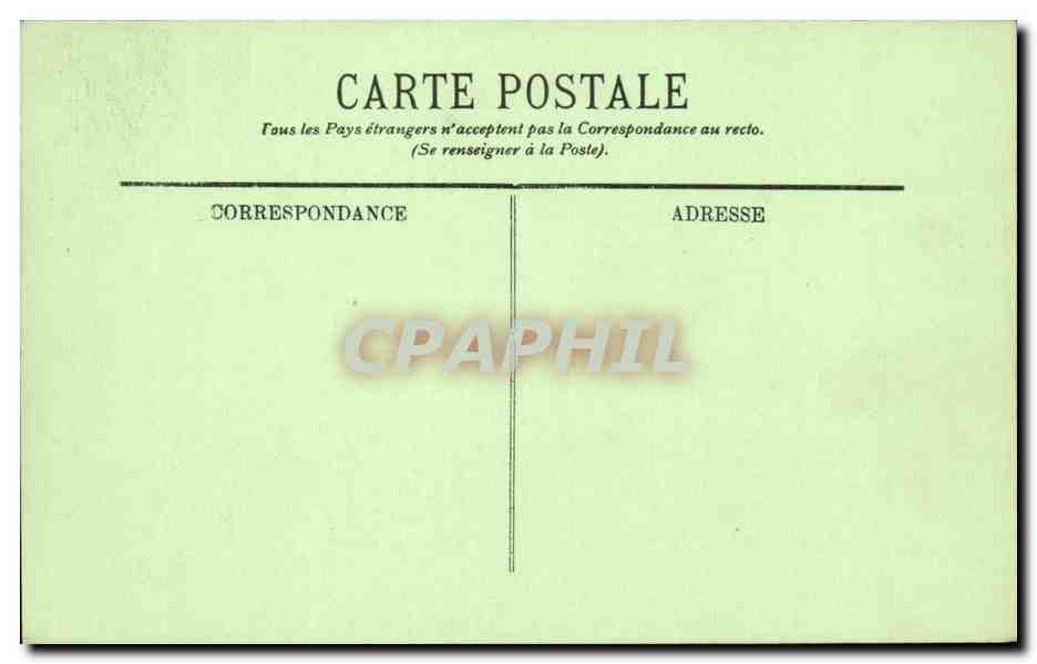 Versailles CPA Grand TRianon Le salon circulaire — Verso