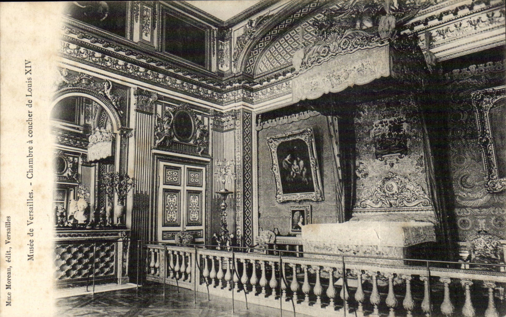 Versailles CPA Musee Chambre a coucher de Louis XIV