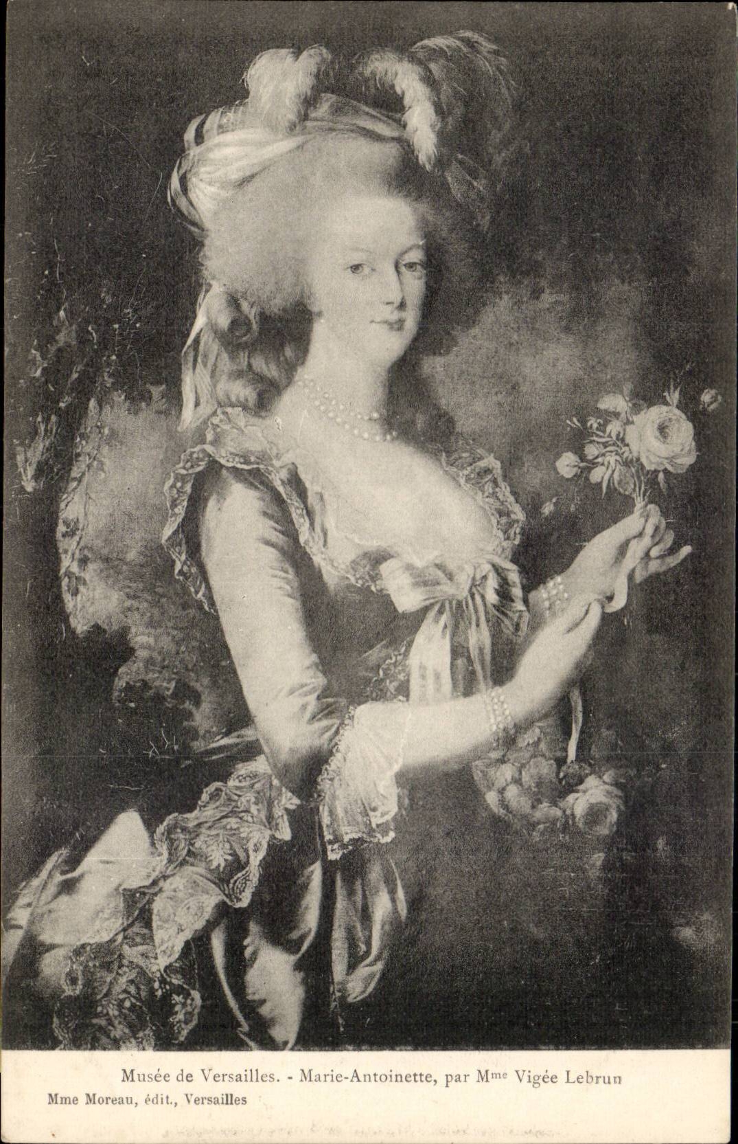 Versailles CPA Musee Marie Antoinette par Mme Vigee Lebrun