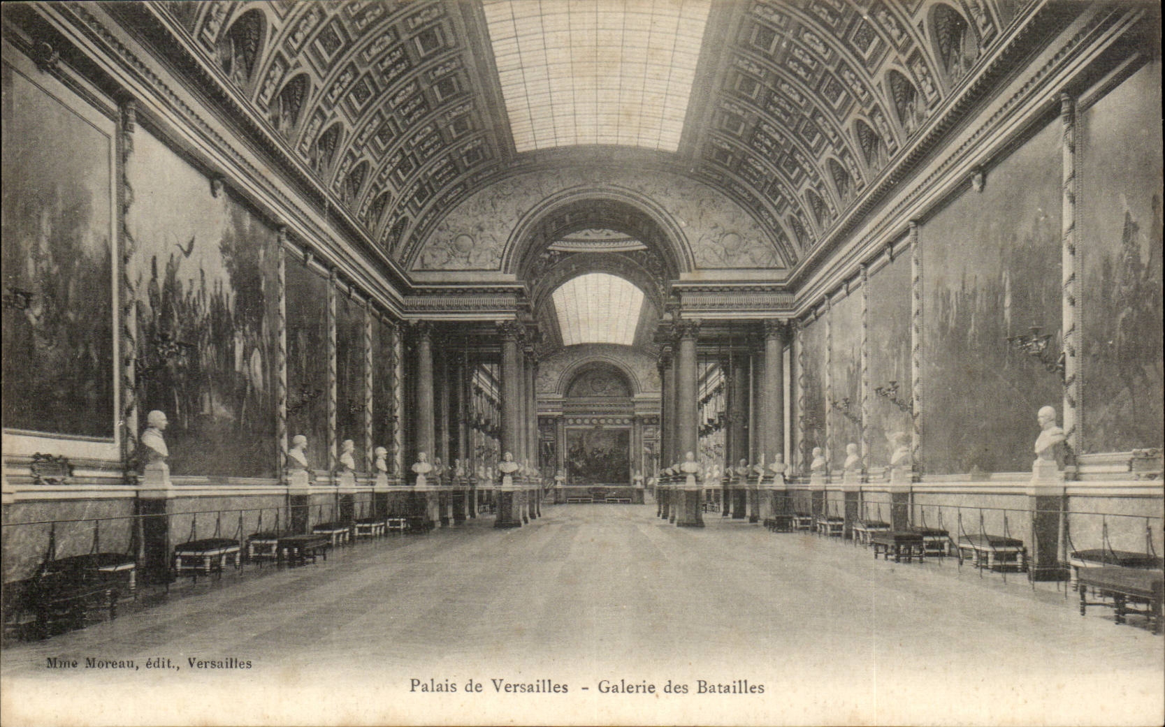 Versailles CPA Palais Galerie des Batailles