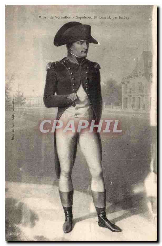 Versailles CPA Musee Napoleon 1er par Isabey