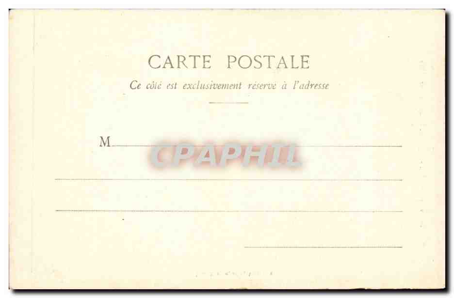 Versailles CPA Musee Napoleon 1er par Isabey — Rückseite