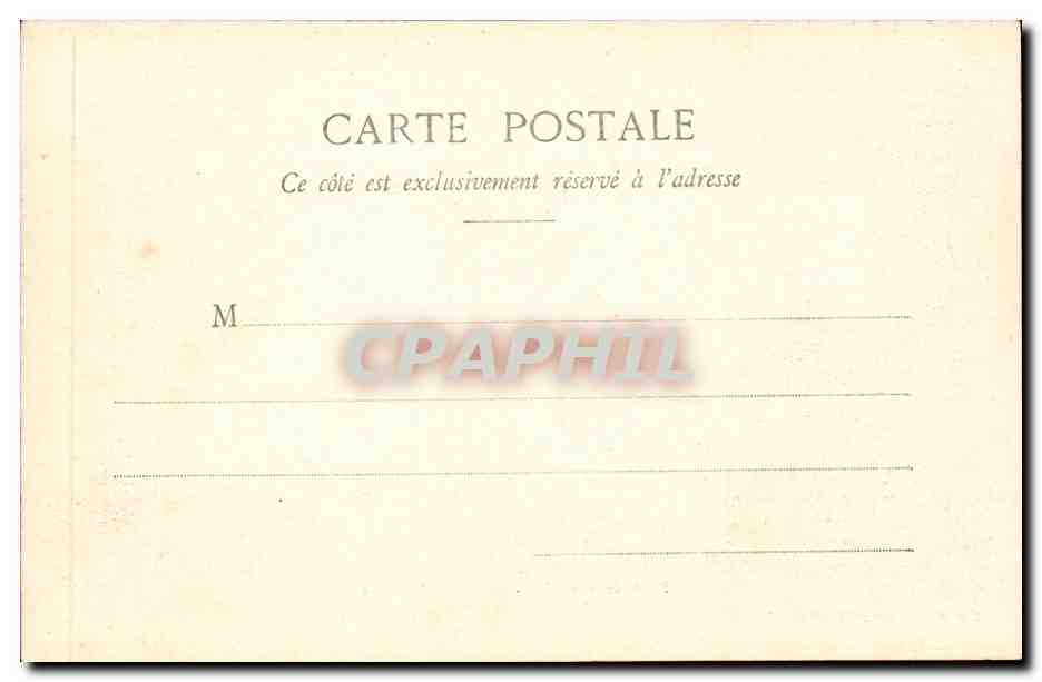Versailles CPA Parc La galerie des glaces — Verso