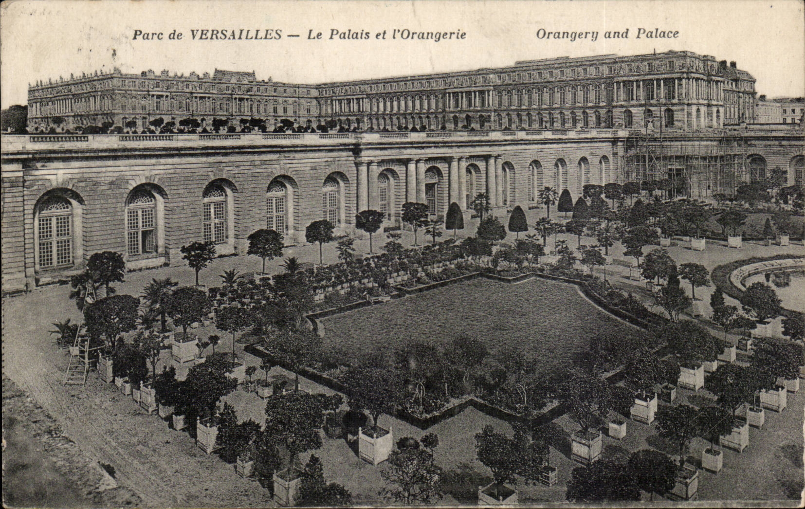 Versailles CPA Palais et L'orangerie 