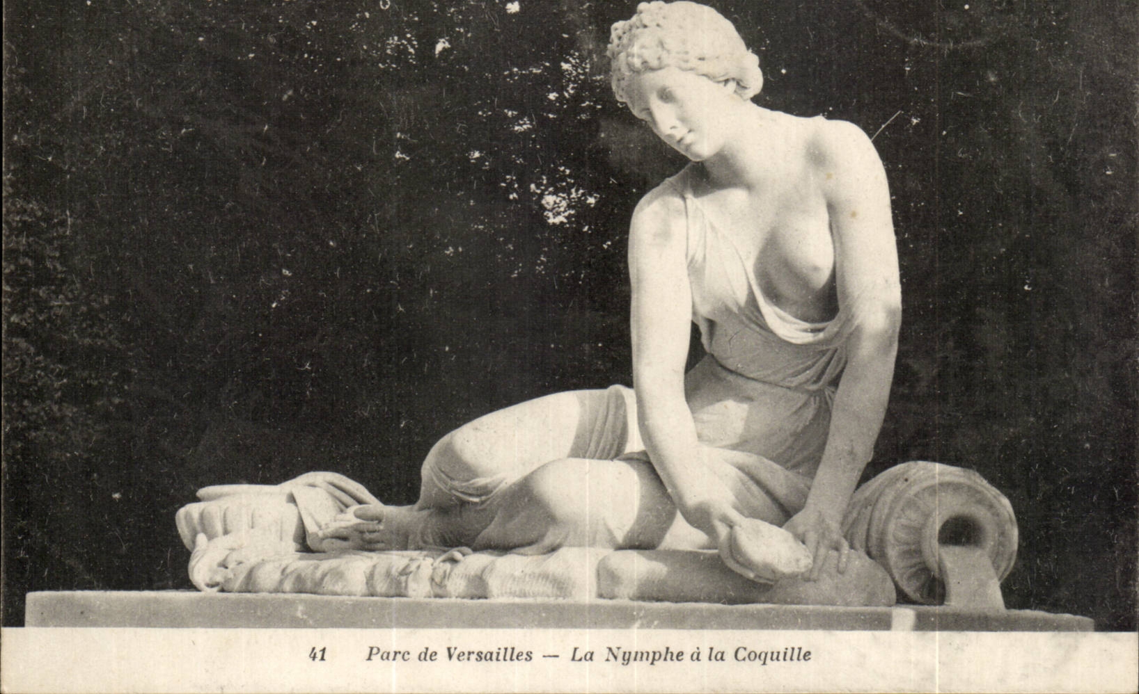 Versailles CPA Parc La nymphe a la coquille