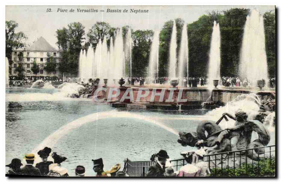 Parc de Versailles CPA Bassin de Neptune