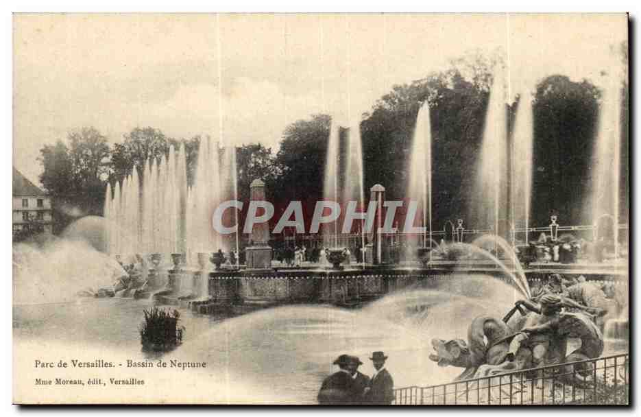 Parc de Versailles CPA Bassin de Neptune