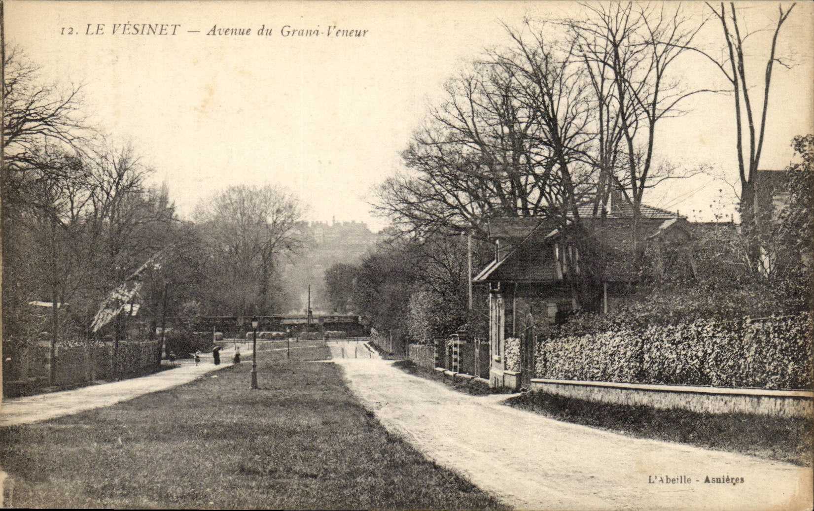 Le VEsinet CPA Avenue du grand prieur