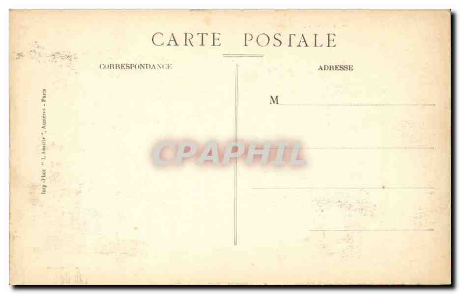 Le VEsinet CPA Avenue du grand prieur — Back