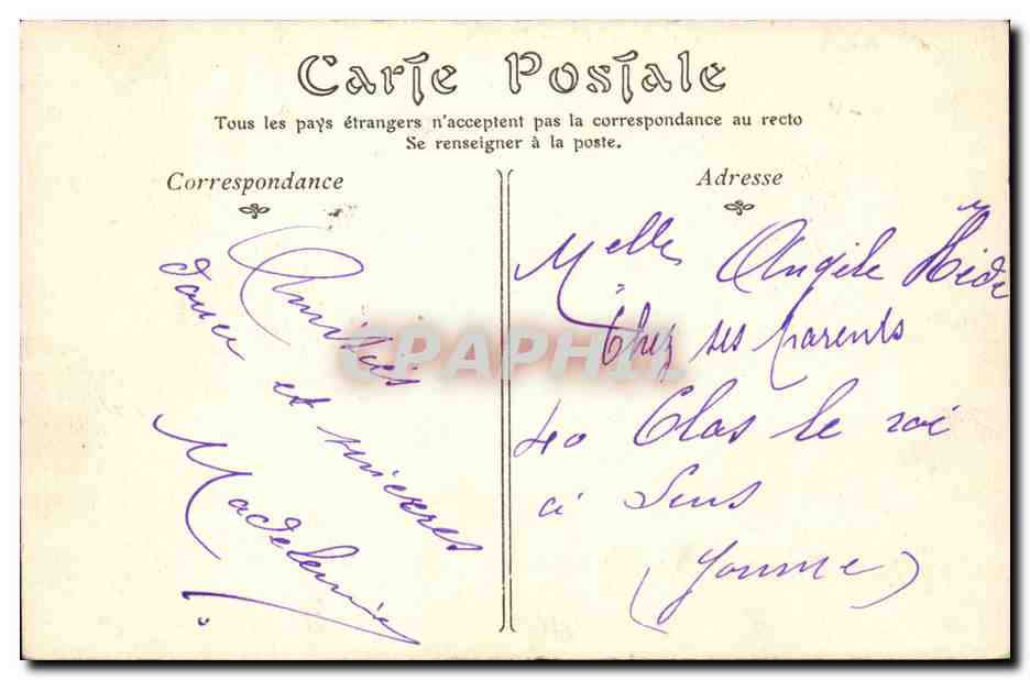 Saint-Germain-en-Laye — Rue du Vieux-Marché — editor desconocido, n° 98 — Reverso