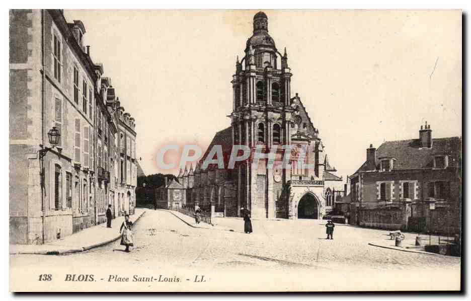 CPA Blois Place Saint louis