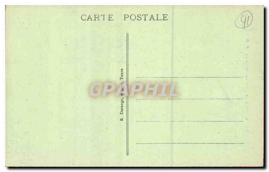 CPA Blois La cathedrale — Verso