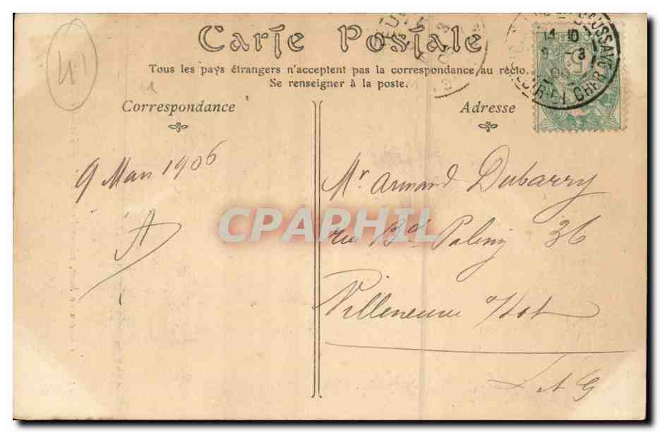 CPA Blois Chateau Aile Francois 1er Facade exterieure — Verso