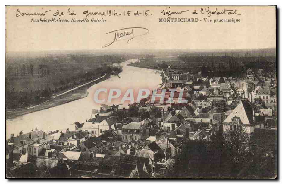 Montrichard CPA Vue panoramique