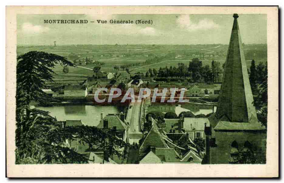 Montrichard CPA Vue generale