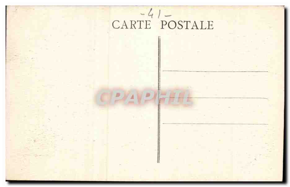 Montrichard CPA Vue generale — Rückseite