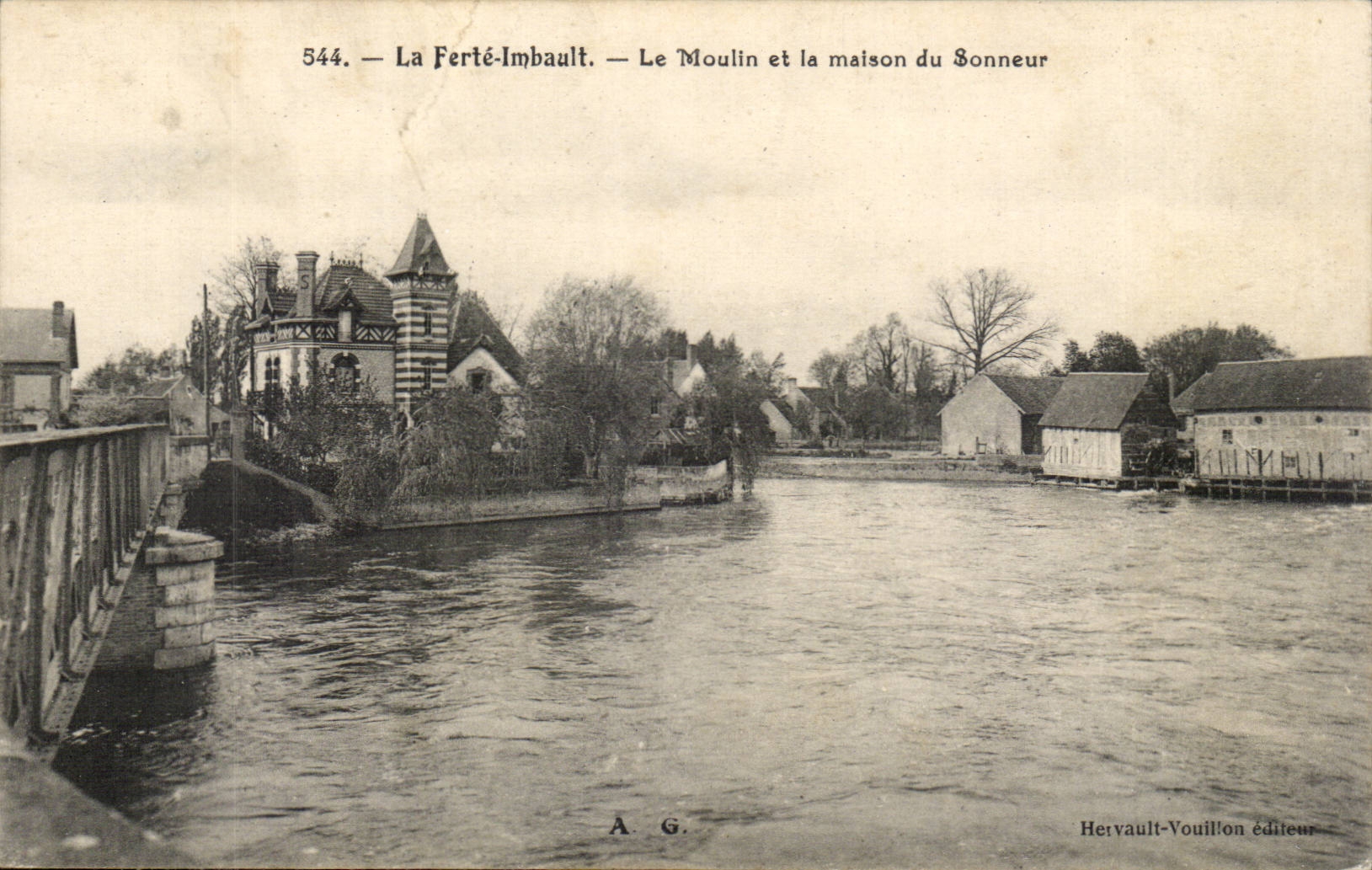 La Ferte Imbault CPA Le moulin et la maison du Sonneur