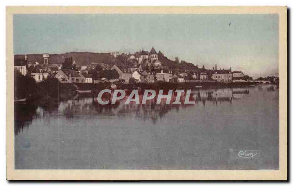 Saint Aignan sur Cher CPA Les bords du Cher pres de Bellevue