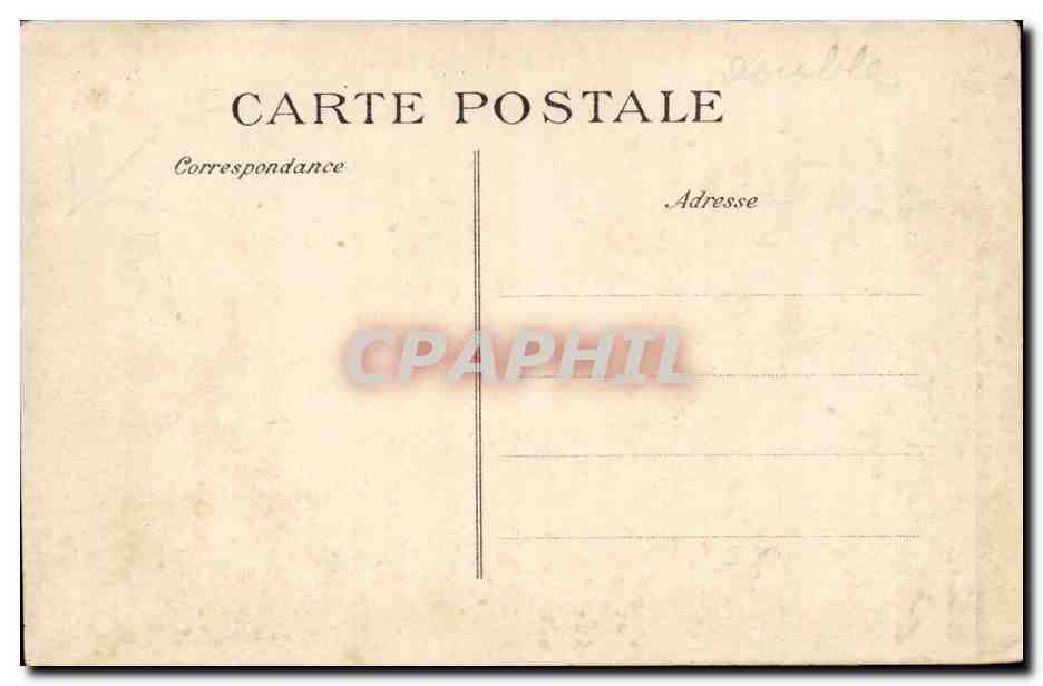 Villeny CPA Les Villiers — Rückseite