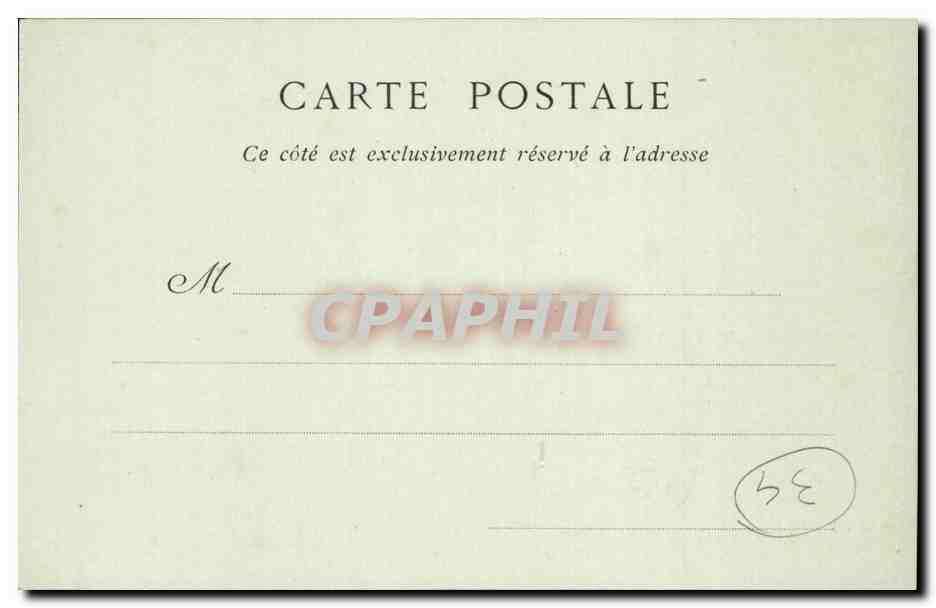 Palavas les flots CPA le canal — Back