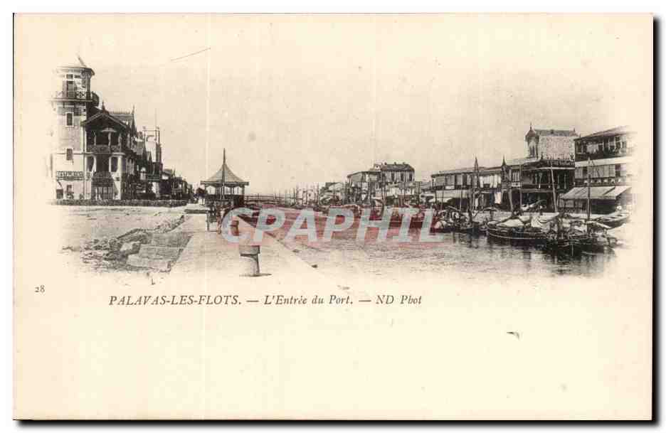 Palavas-les-Flots — L'Entrée du Port — ND Phot