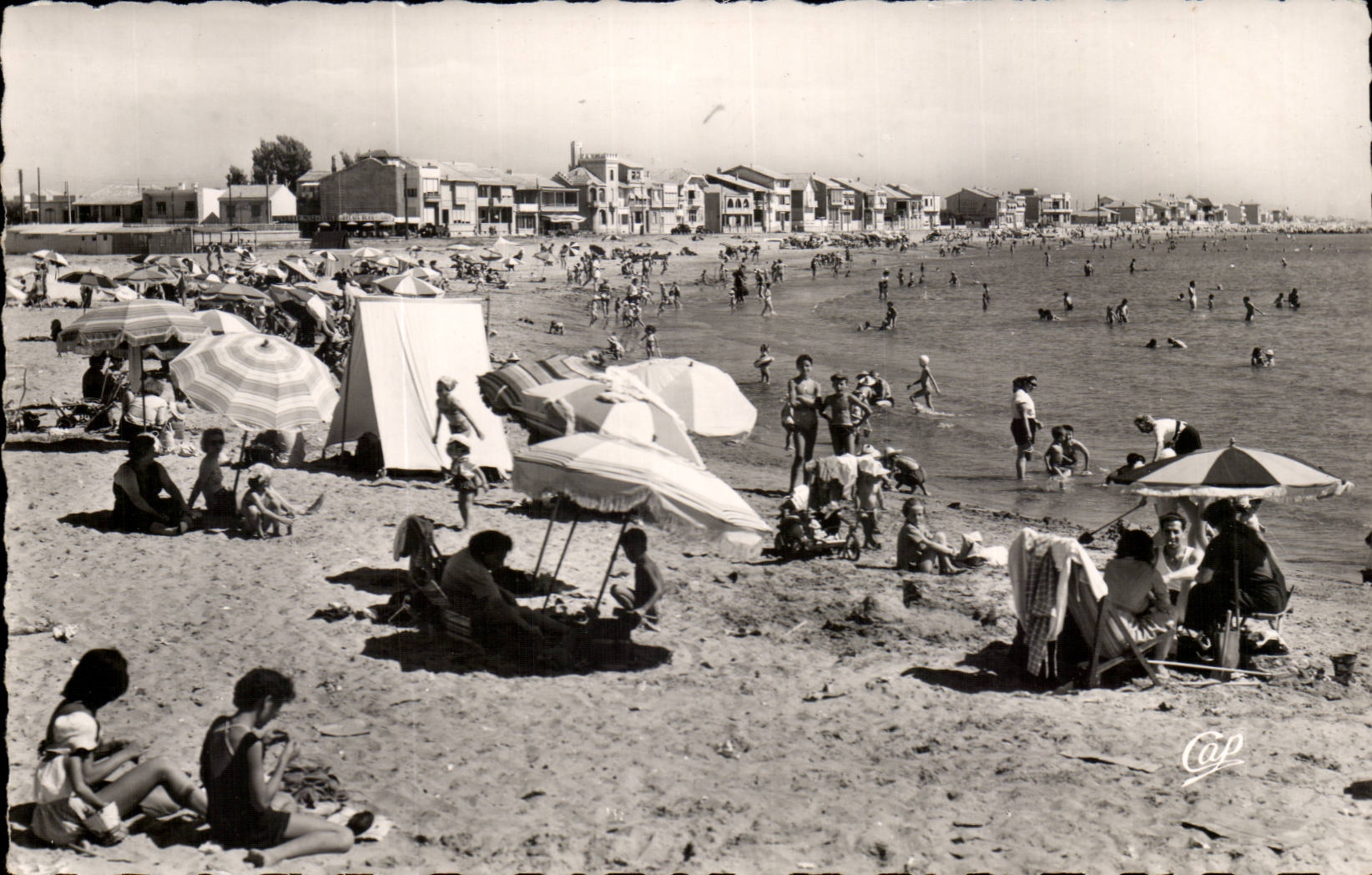 Palavas-les-Flots — La plage de la rive gauche — Cap