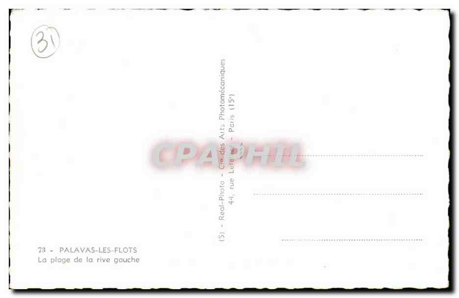 Palavas-les-Flots — La plage de la rive gauche — Cap — Reverso