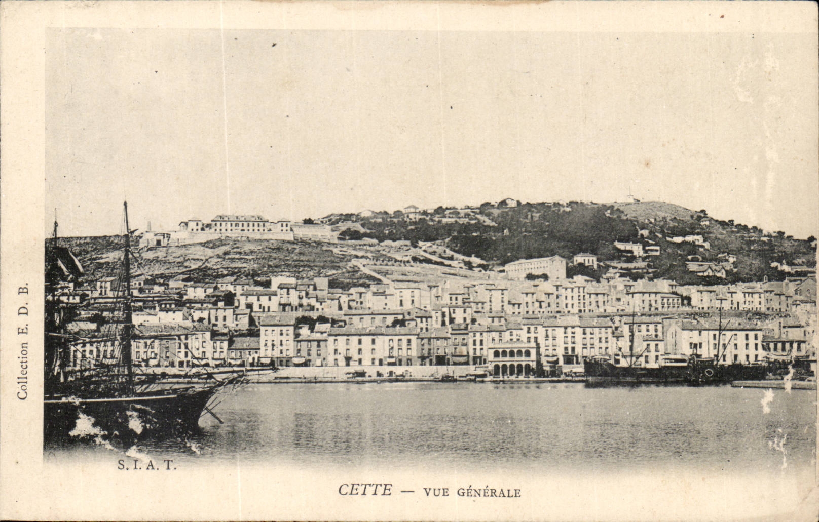 Cette Sete CPA Vue generale