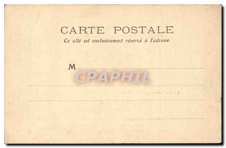 Cete Sette CPA Buffet de la gare Vue panoramique de la ville (carte RaRe) — Verso