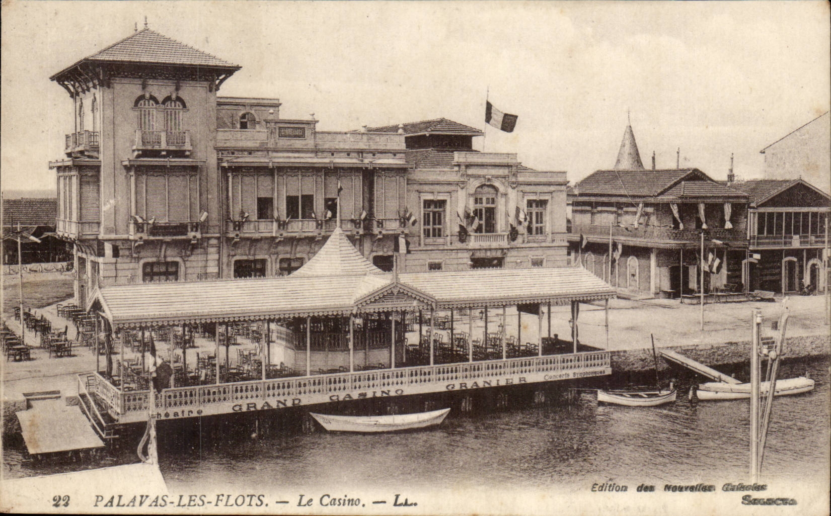Palavas les Flots CPA Le casino