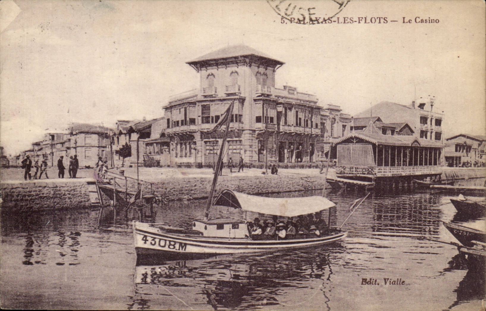 Palavas les Flots CPA le casino