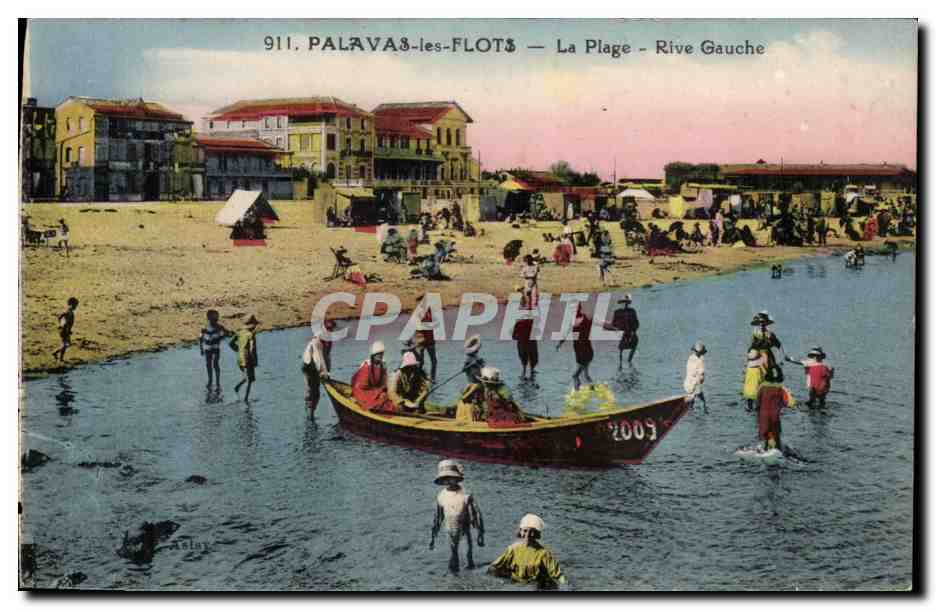Environs de Montpellier Palavas les Flots CPA La plage Rive gauche