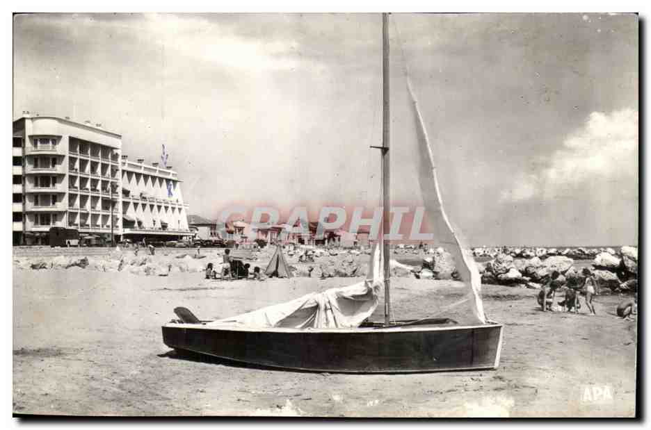 Palavas les Flots CPA Plage rive gauche