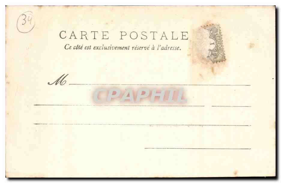 Cette Sete CPA La peche Solitaires — Rückseite