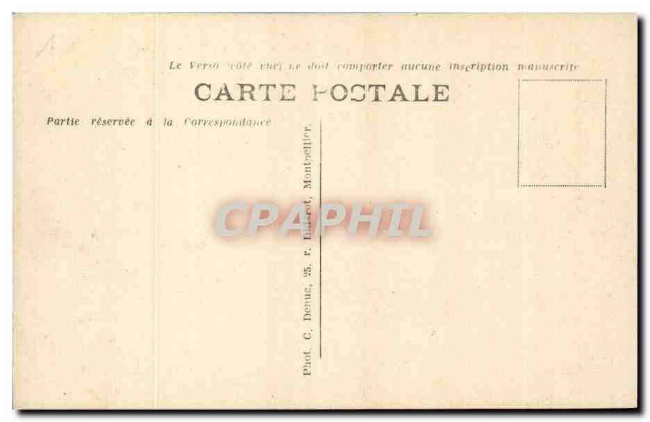 Cete Sete CPA Stattion balneaire Vue panoramique — Back