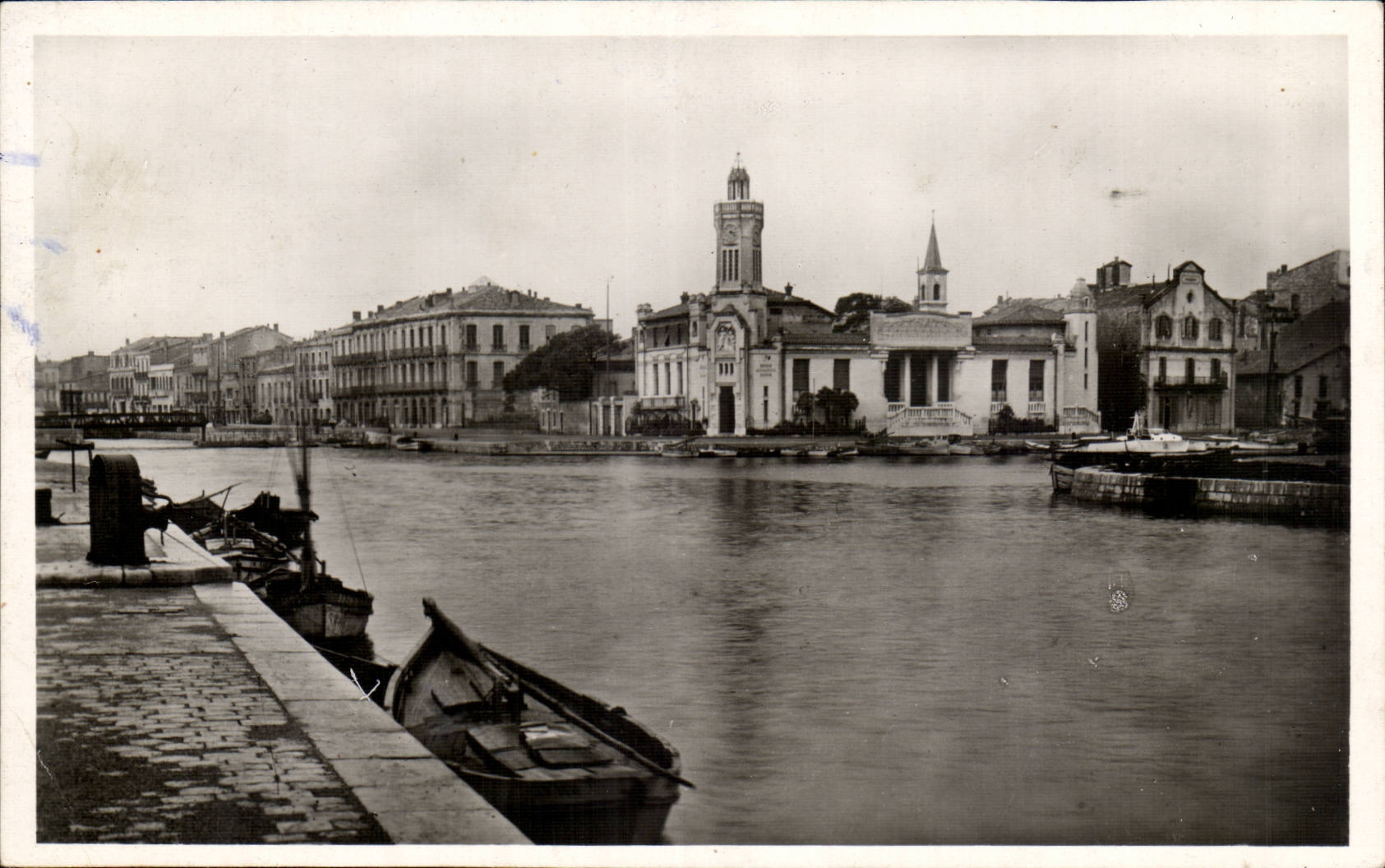 Sete Cette CPA Quai Philippe Regy et de la resistance