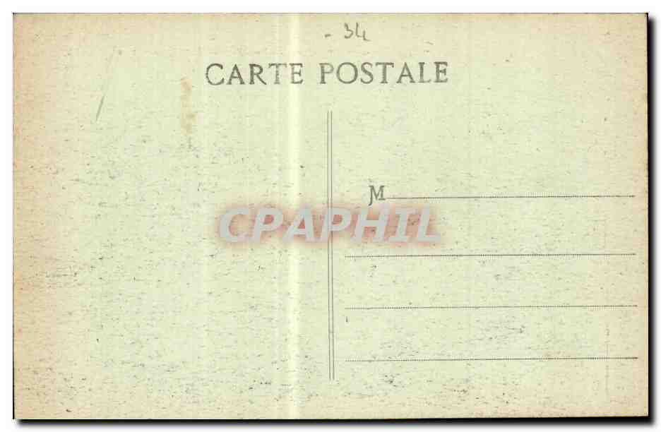Cette CPA Vue generale de la corniche et les Lazarets — Back