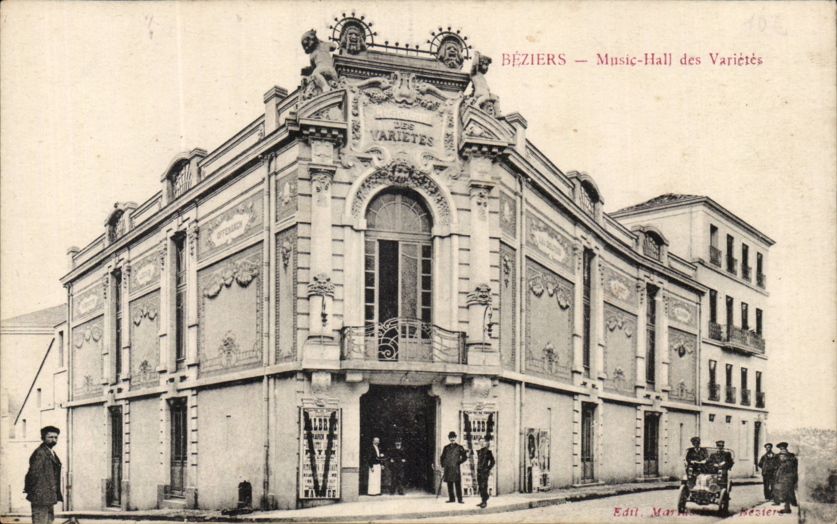 Beziers CPA Music hall des varietes