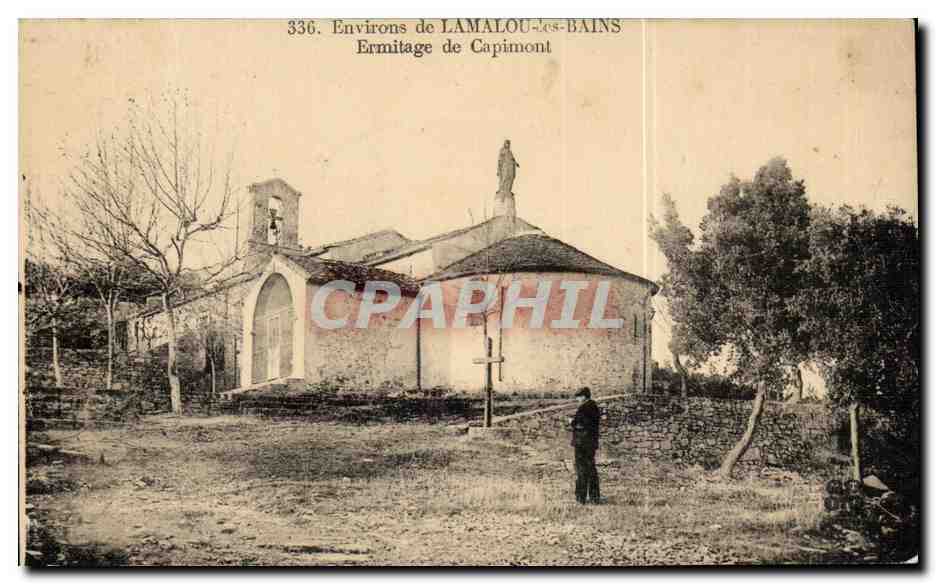 CPA Environs de Lamalou les Bains CPA ERmitage de Capimont