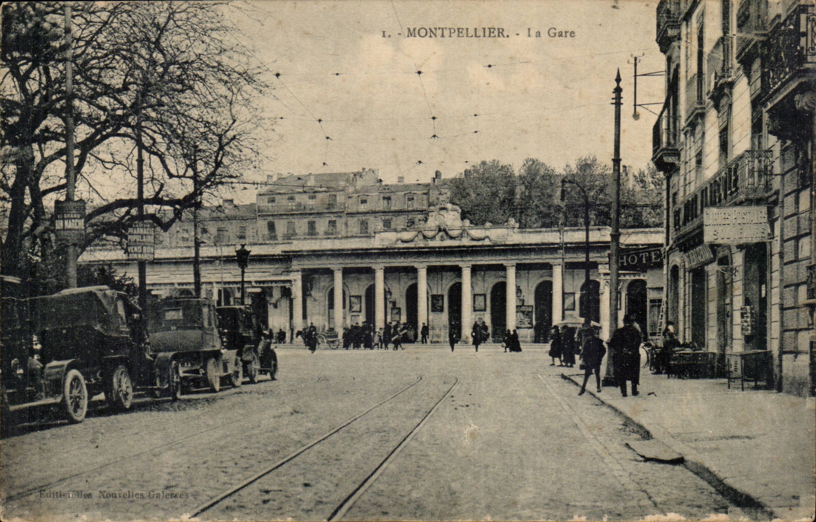 Montpellier CPA La gare