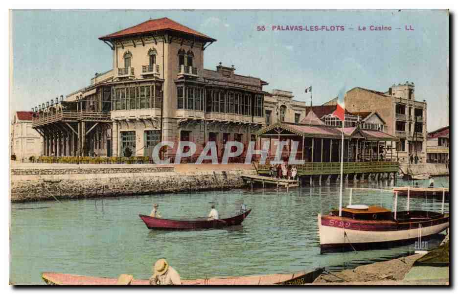 Palavas les Flots CPA Le casino 