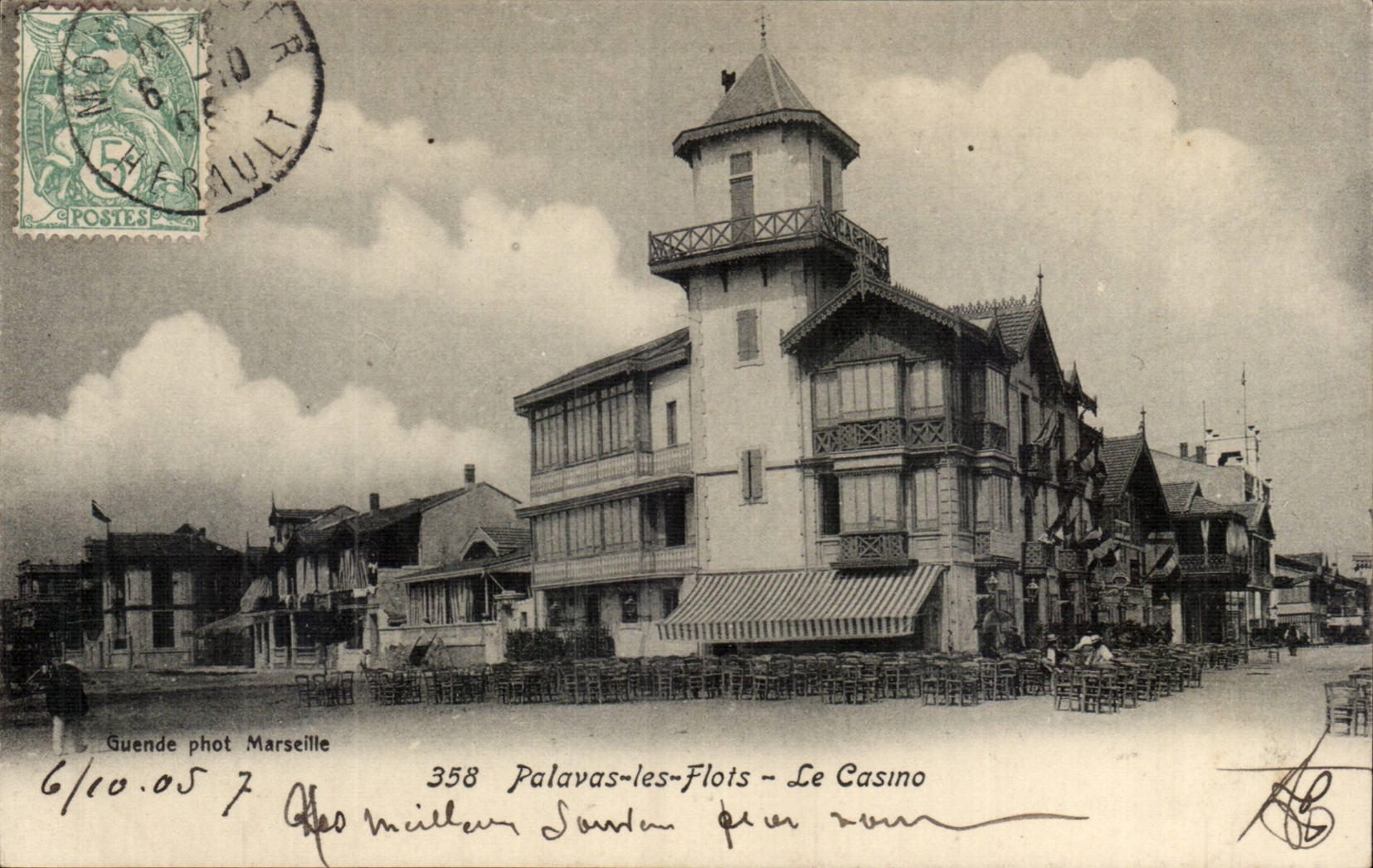 Palavas les Flots CPA Le casino