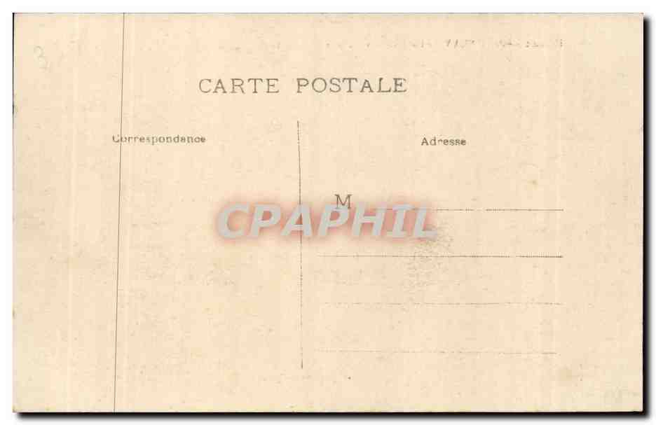 Palavas les Flots CPA Plage rive droite — Verso