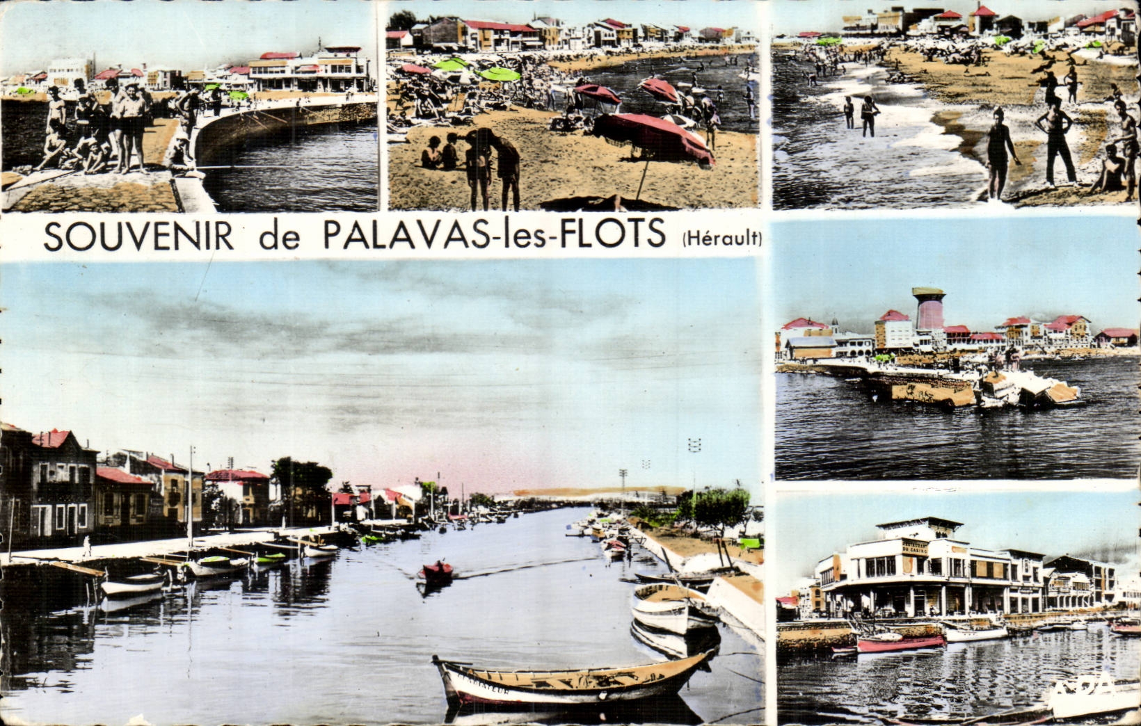 Palavas-les-Flots — Souvenir — Série 34, éditeur APA - POUX