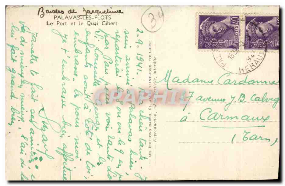 Palavas-les-Flots — Le Port et le Quai Gibert — Les Éditions Narmo — Reverso