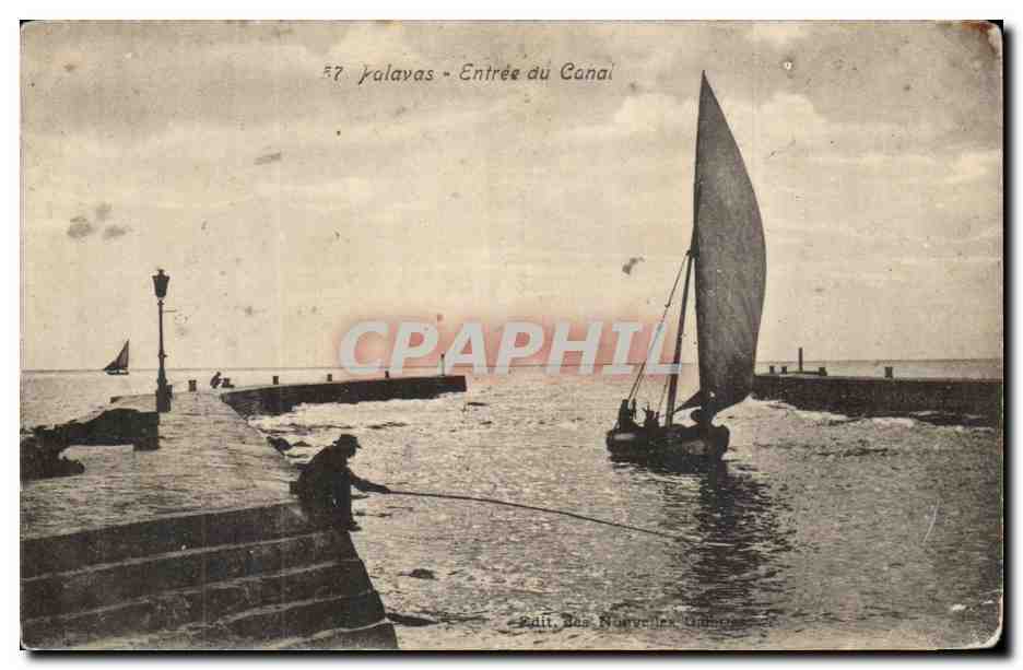 Yalavas - Entrée du Canal — Éditeur : P. Lait, Bas Nouvelles Galeries