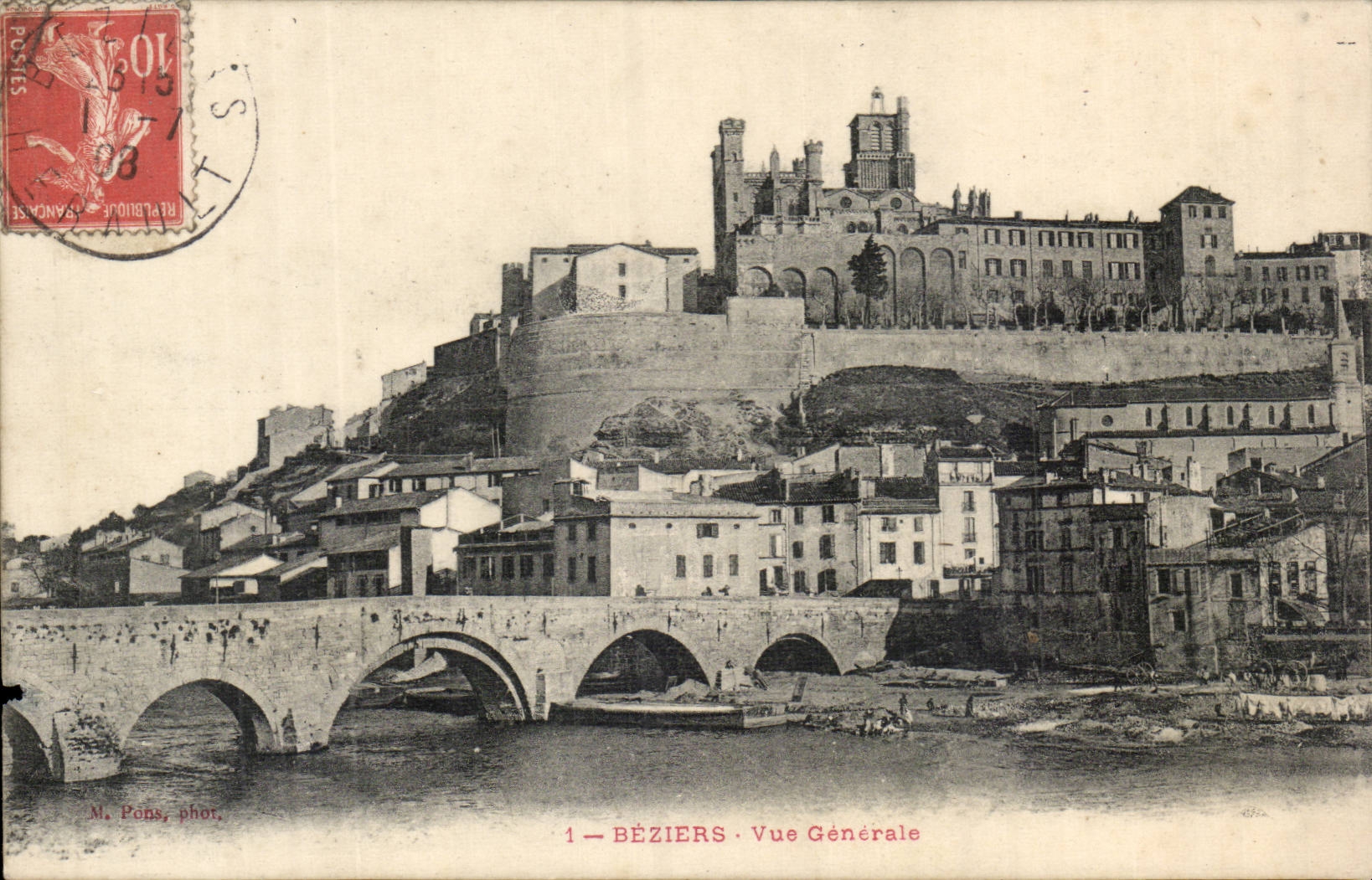 Béziers — Vue Générale — Ma. Pons, phot.