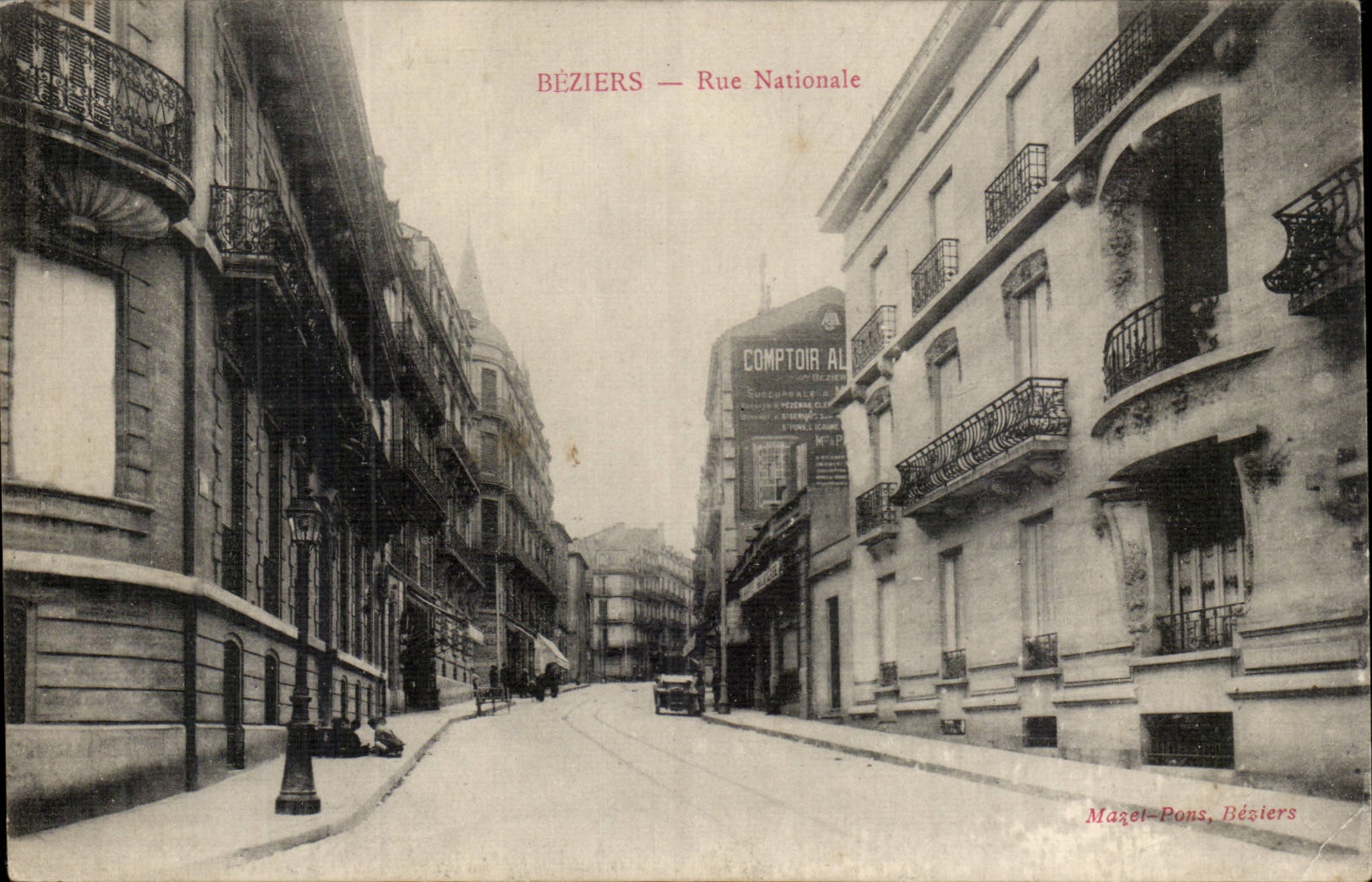 Béziers — Rue Nationale — Mazéol-Pons, Béziers