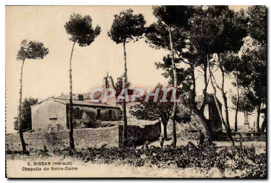 CPA Nissan Chapelle de Notre DAme